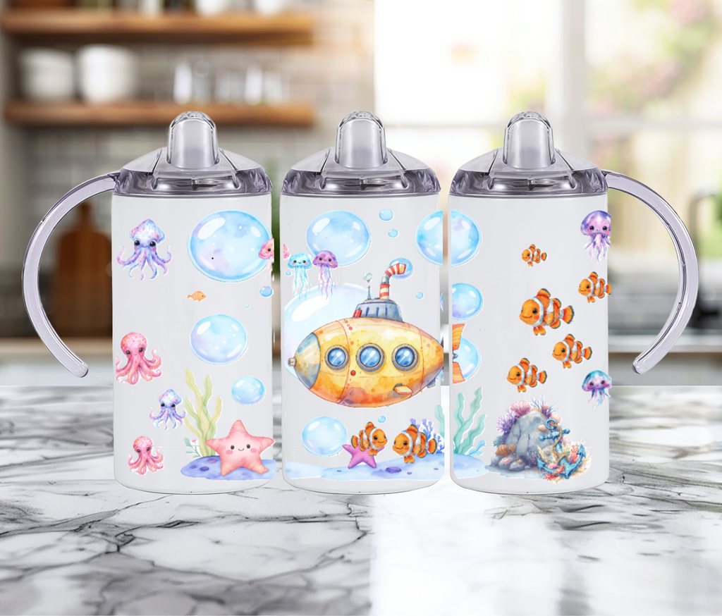 Sippy Cup- Submarine motif