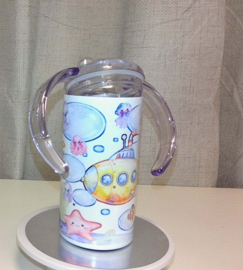 Sippy Cup- Submarine motif