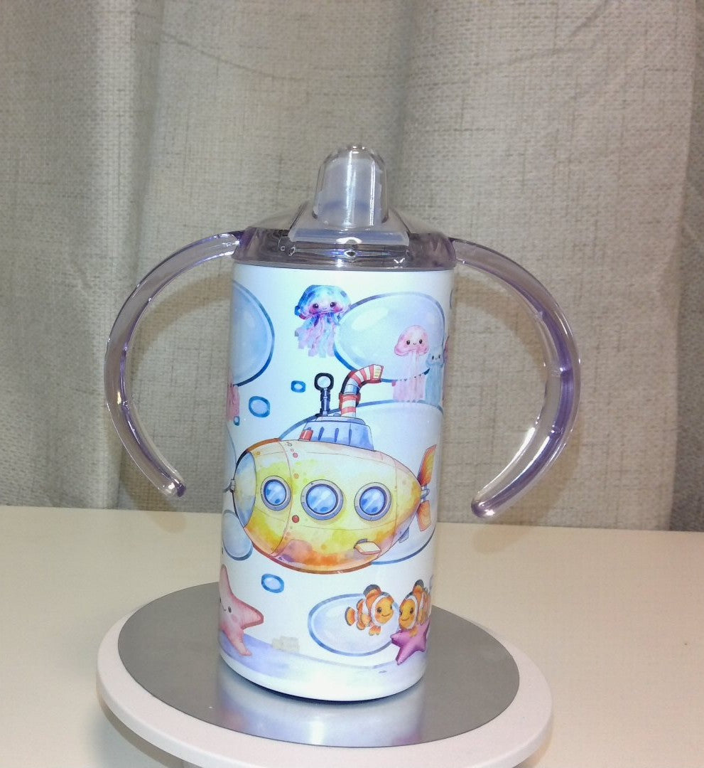 Sippy Cup- Submarine motif