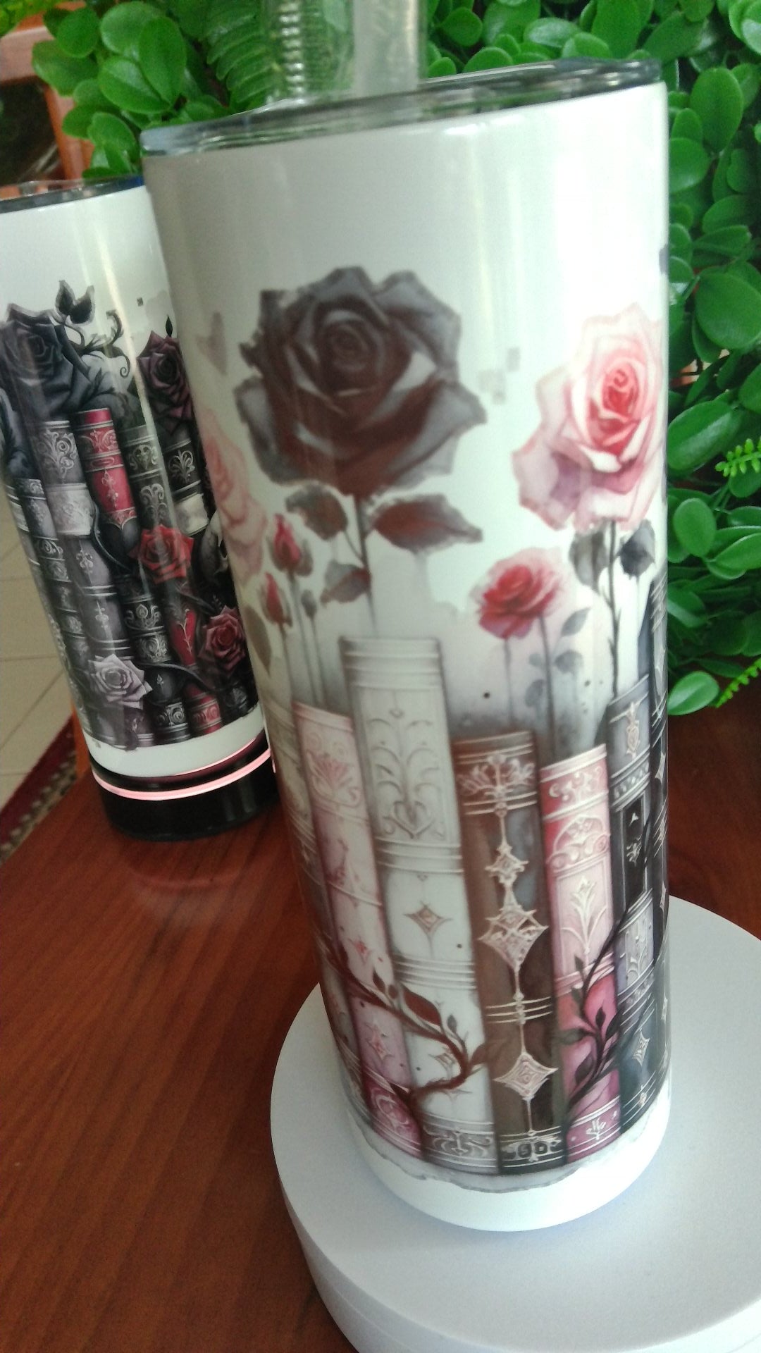 Moody Dark Tumber - Pink Rose