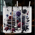 Moody Dark Tumbler - Purple Rose