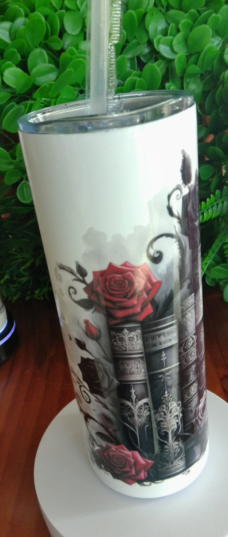 Moody Dark Tumbler - Purple Rose