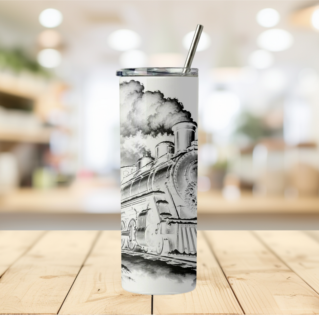 Glow in the Dark Tumbler - Train