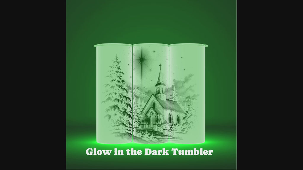 Glow in the Dark Tumbler- Sled