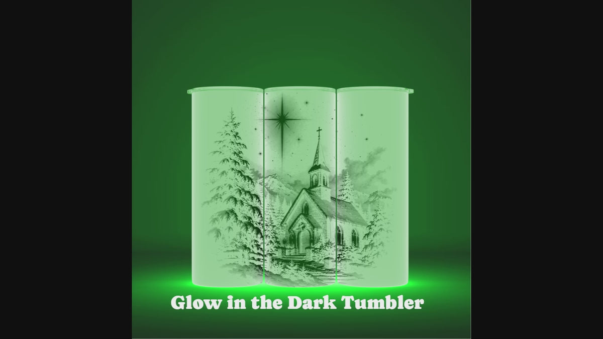 Glow in the Dark Tumbler- Sled