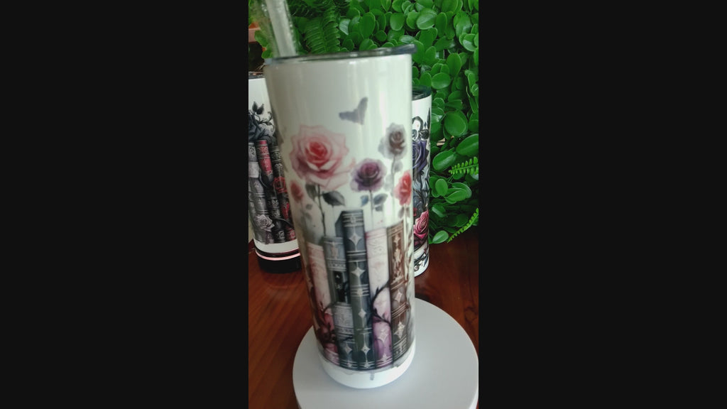 Moody Dark Tumber - Pink Rose